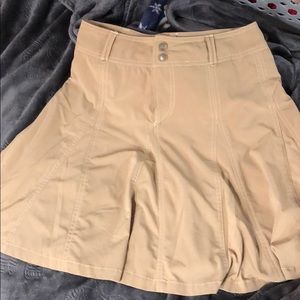 Tan Whatever skort from Athleta